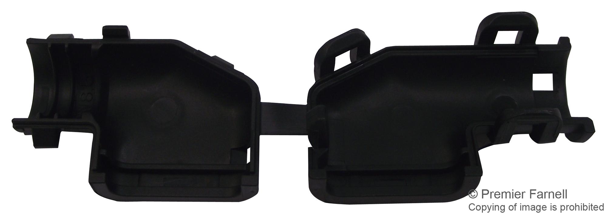 1670150-1 BACKSHELL, SIDE ENTRY, NYLON 6.6 TE CONNECTIVITY