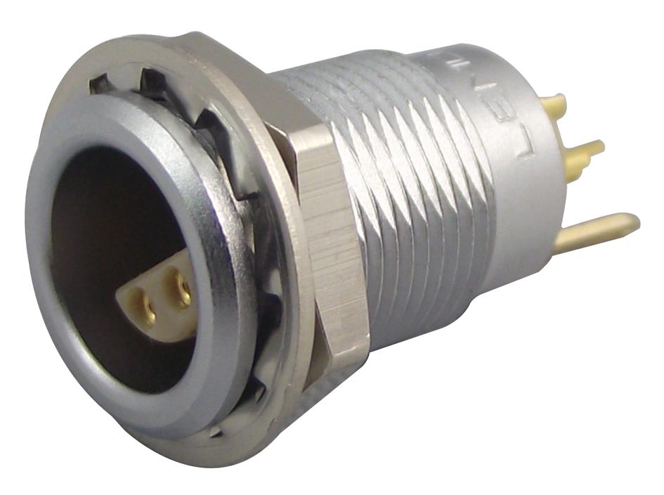 ERN.0S.303.CLL CIRCULAR CONNECTOR, RCPT, 3POS, PANEL LEMO