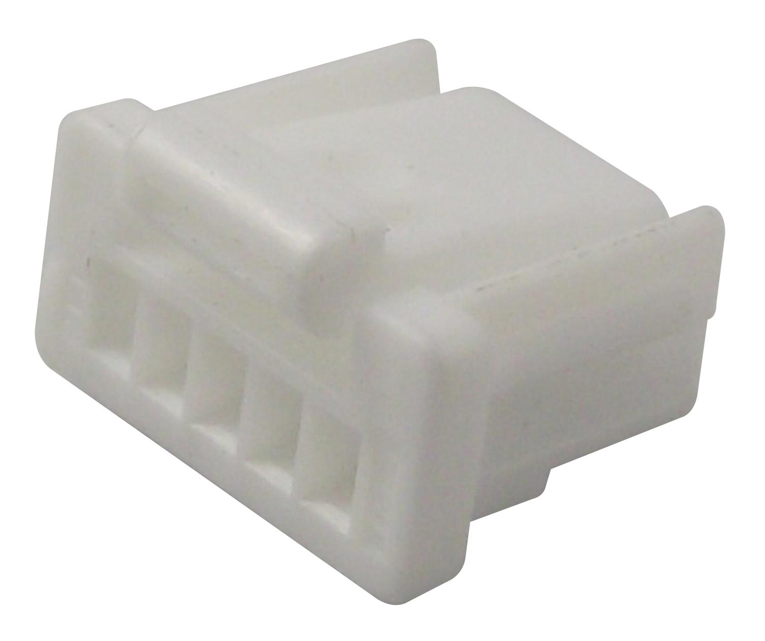 NSHR-05V-S CONN, HOUSING, RCPT, 5POS, 1ROW, 1MM JST (JAPAN SOLDERLESS TERMINALS)