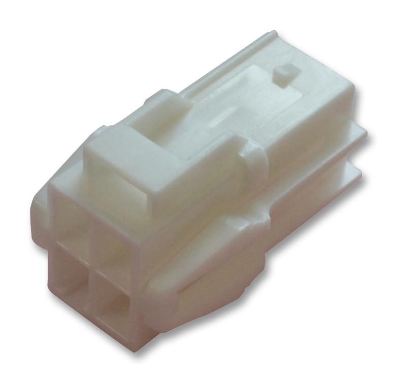 HLR-04V RCPT CONNECTOR HOUSING, POLYAMIDE 6.6 JST (JAPAN SOLDERLESS TERMINALS)
