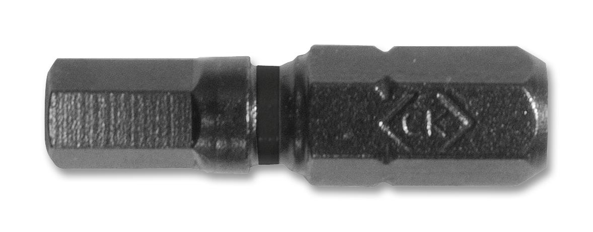 T4560 HEX40 SCREWDRIVER BIT, HEXAGON 4 X 25MM CK TOOLS