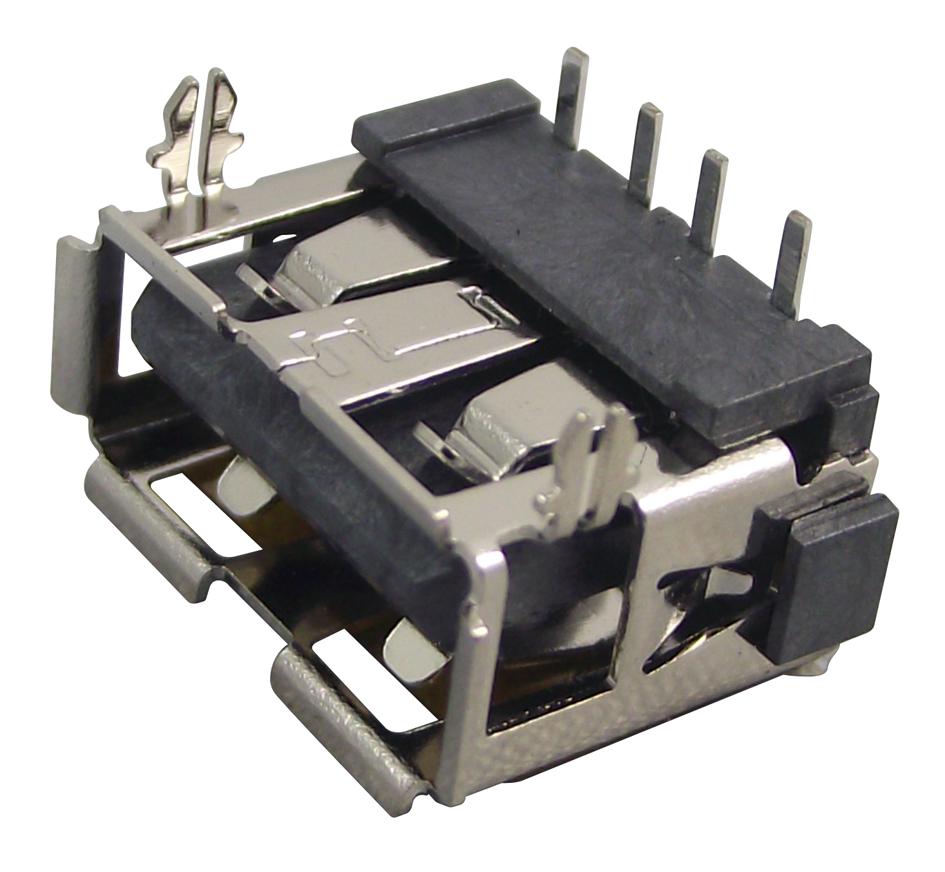 614104150121 USB, 2.0 TYPE A, RECEPTACLE, TH WURTH ELEKTRONIK