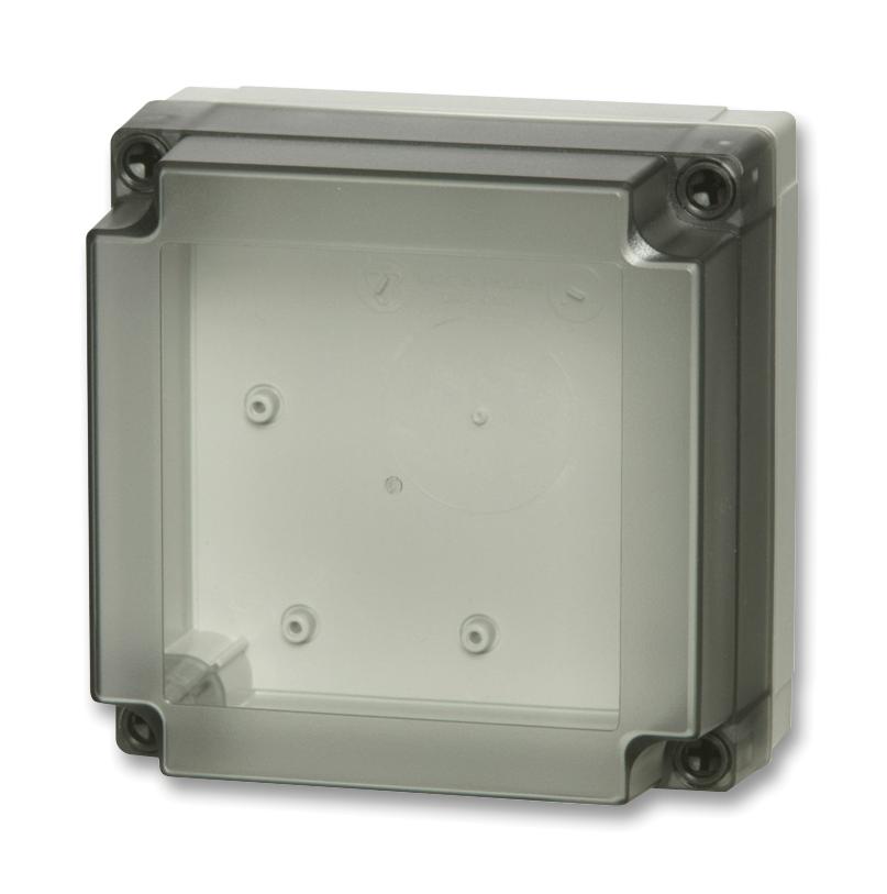 PC 125/100 HT ENCLOSURE ENCLOSURE, PC, GREY/SMOKED TRANSPARENT FIBOX