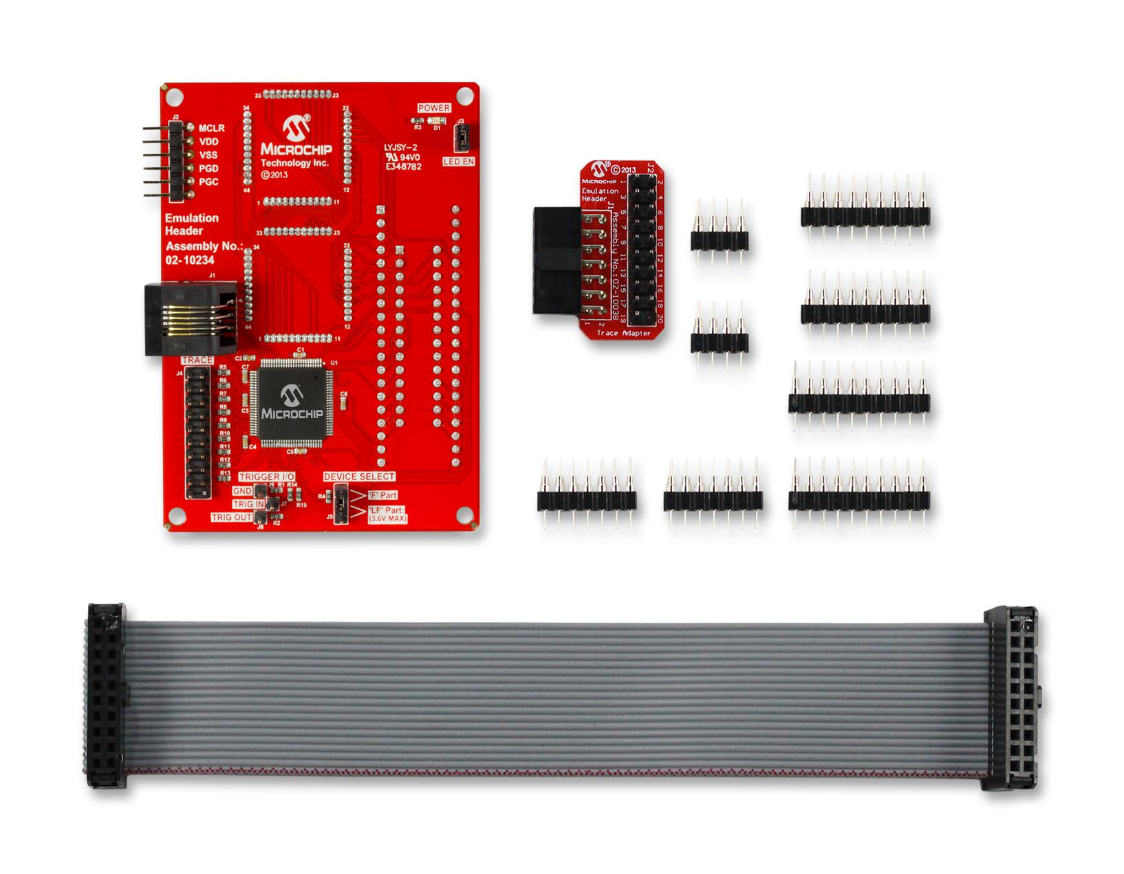 AC244063 EMULATION EXTENSION PAK, PIC12/PIC16 MICROCHIP