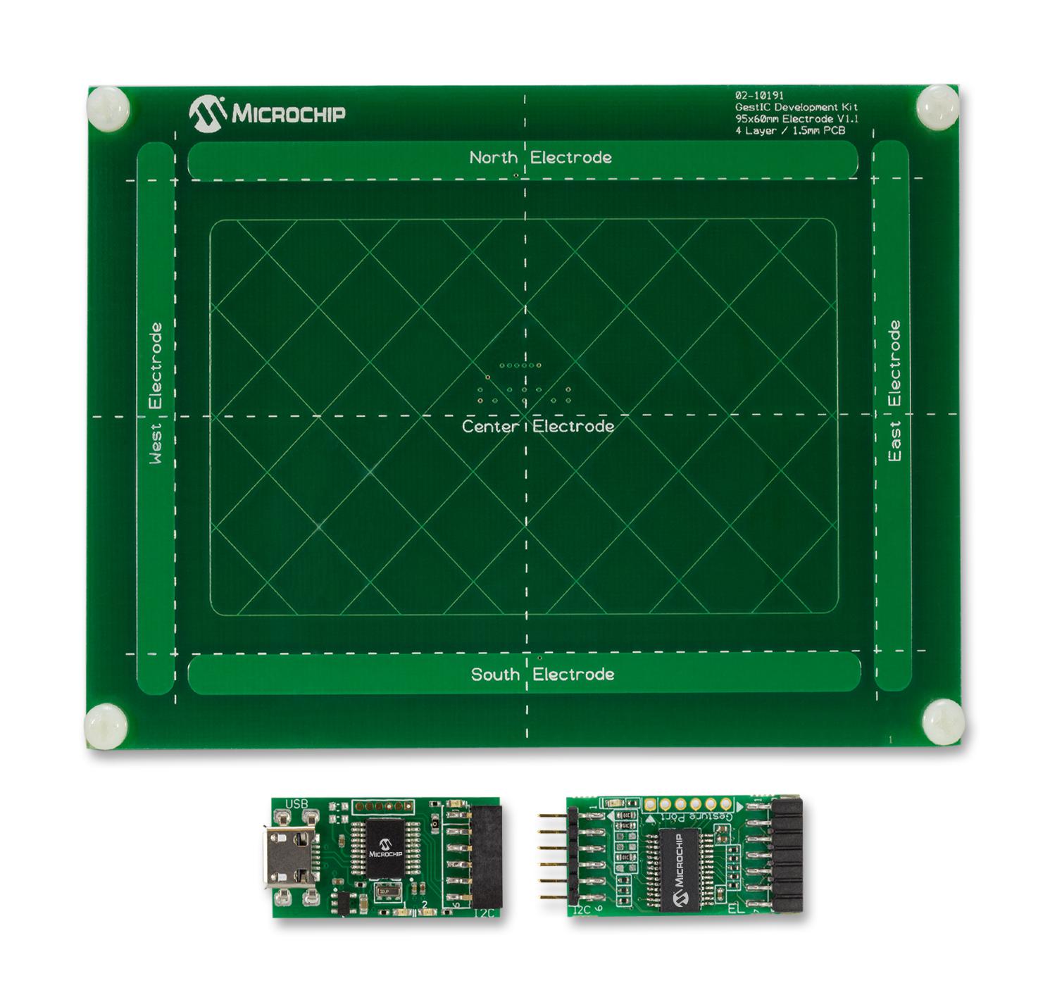 DM160226 DEV BOARD, WOODSTAR GESTURE CTRL MICROCHIP