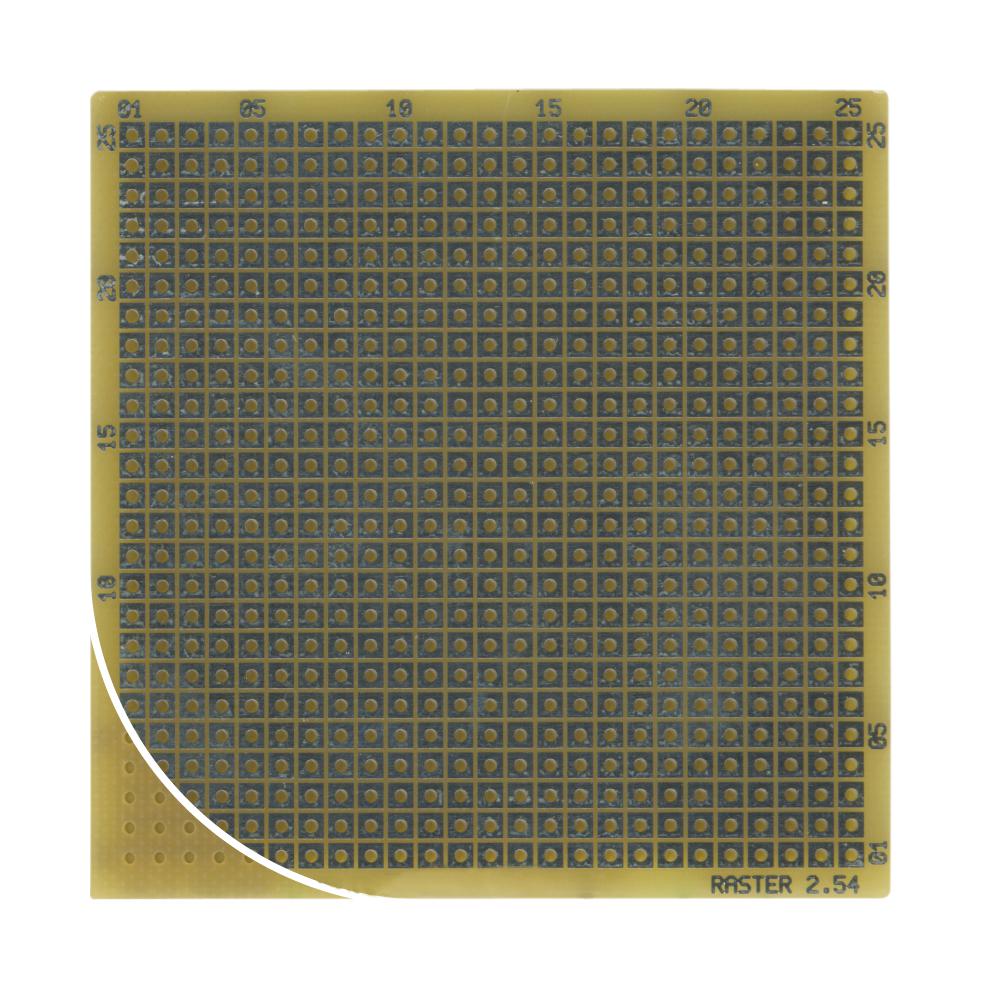 RE016-LF PROTOTYPING BOARD, 68.58MM X 67.94MM ROTH ELEKTRONIK