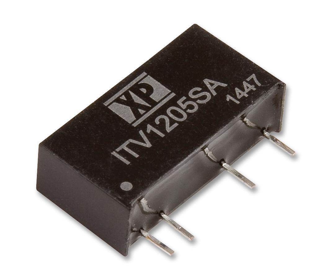 ITV1212S DC-DC CONVERTER, 2 O/P, 1W, SIP XP POWER