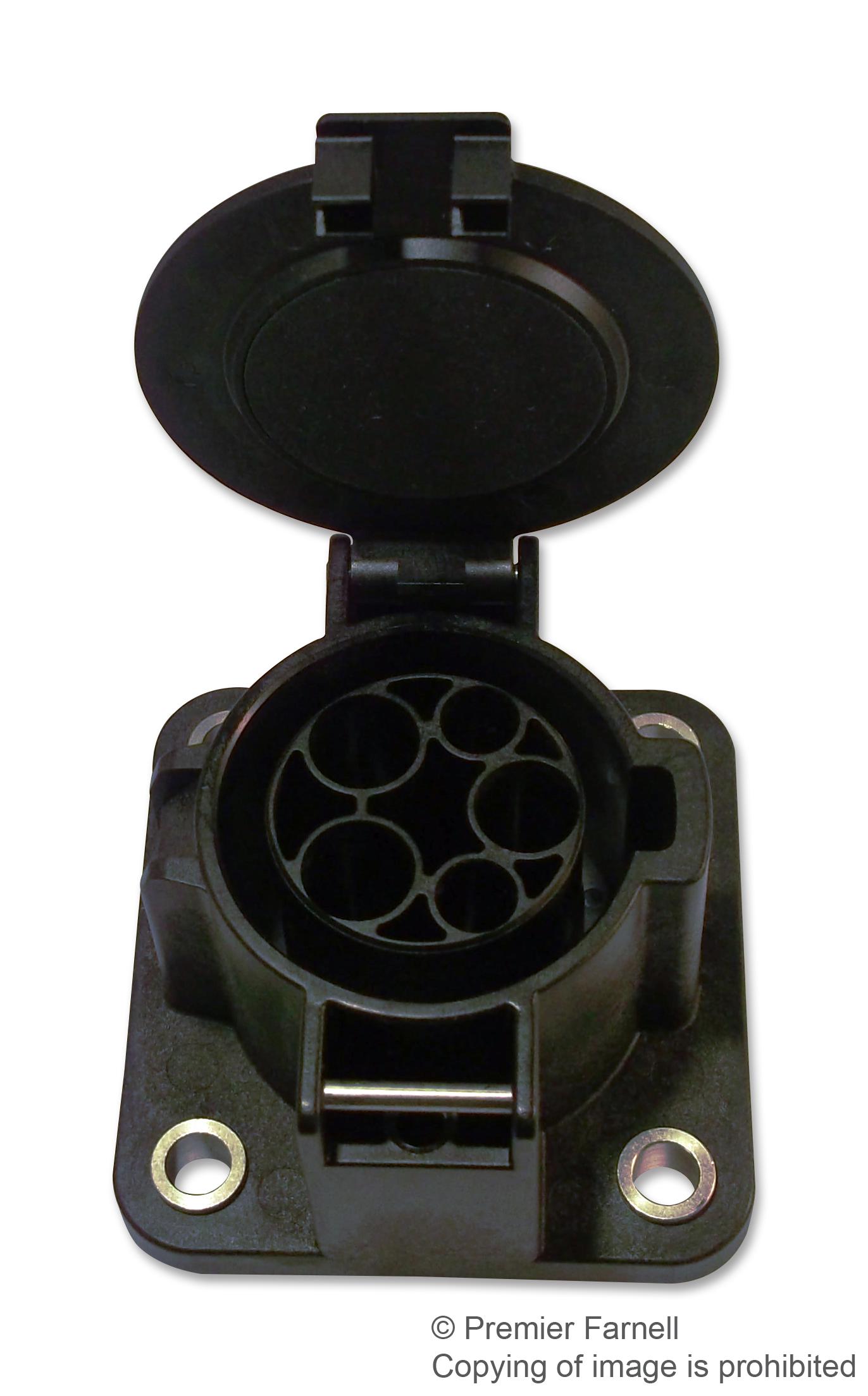 ECIER LID 80632EC-3-44 MOUNTING RING, EVC POWER CORD CONN ITT CANNON