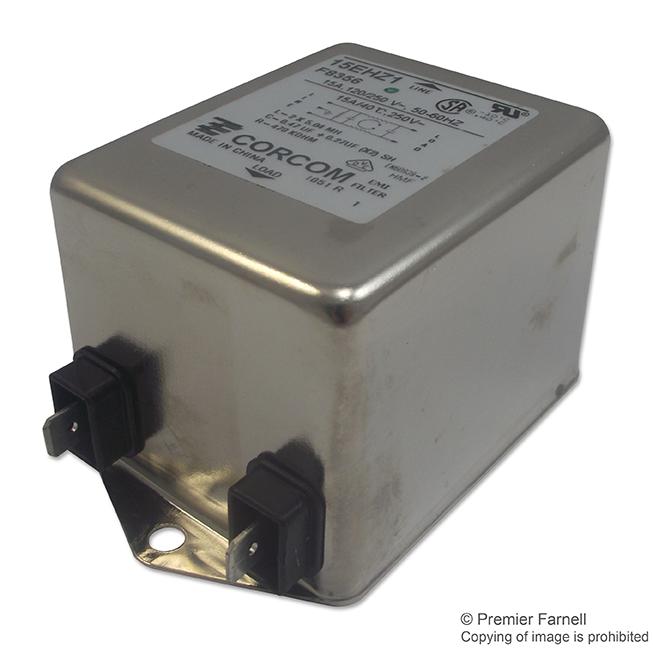 6609046-7 POWER LINE FILTER, EMI, RFI, 10A, QC CORCOM - TE CONNECTIVITY