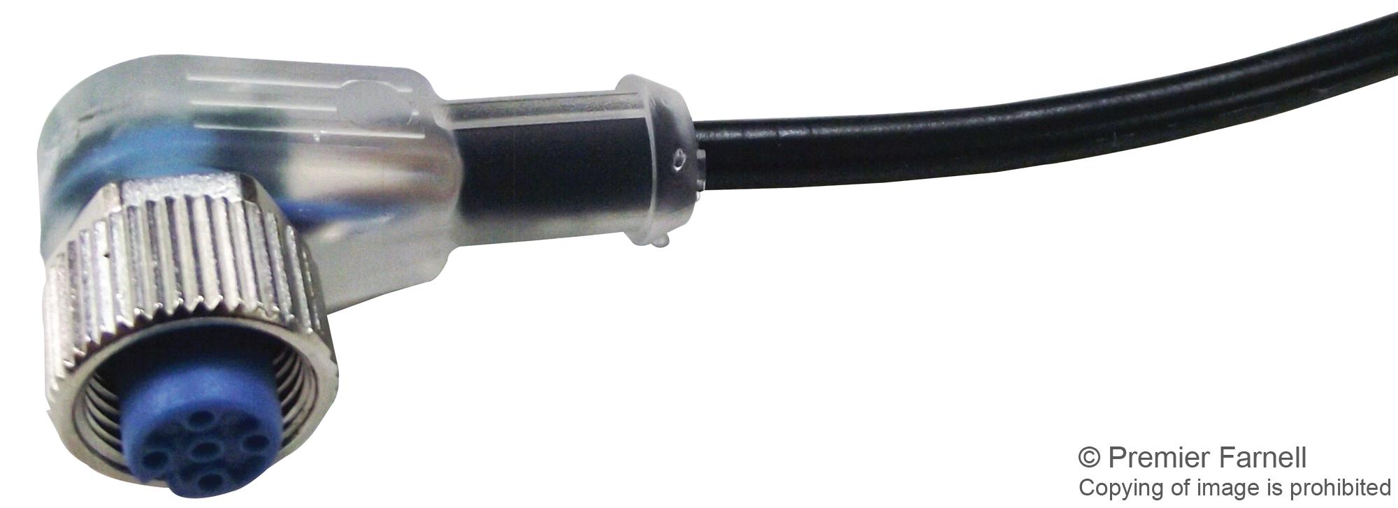 1-2273104-1 SENSOR CORD, 4P, M12 RCPT-FREE END, 1.5M TE CONNECTIVITY