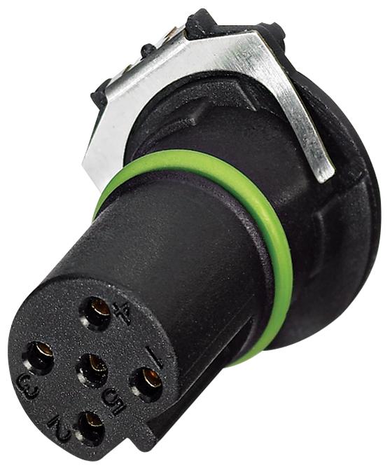 SACC-CI-M12FSB-5CON-L180-THR SENSOR CONNECTOR, M12, RCPT, 5POS, PCB PHOENIX CONTACT