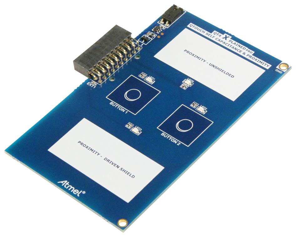 ATQT4-XPRO EXTENSION BOARD, PTC QTOUCH XPLAINED PRO MICROCHIP