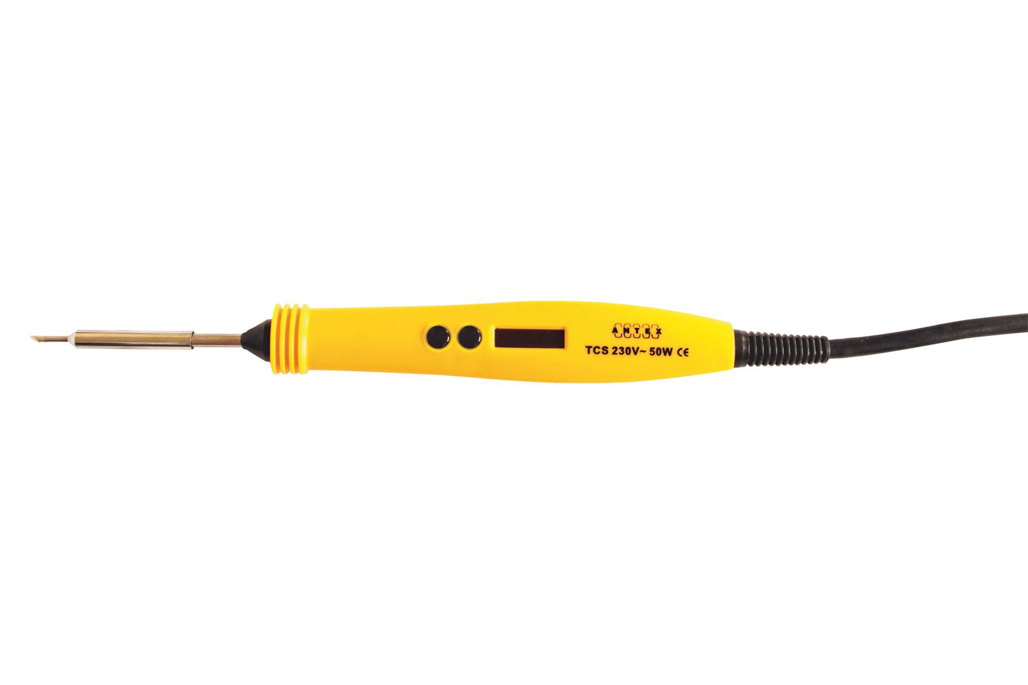 TCS230 EU SOLDERING IRON, 50W, 230VAC, EURO ANTEX