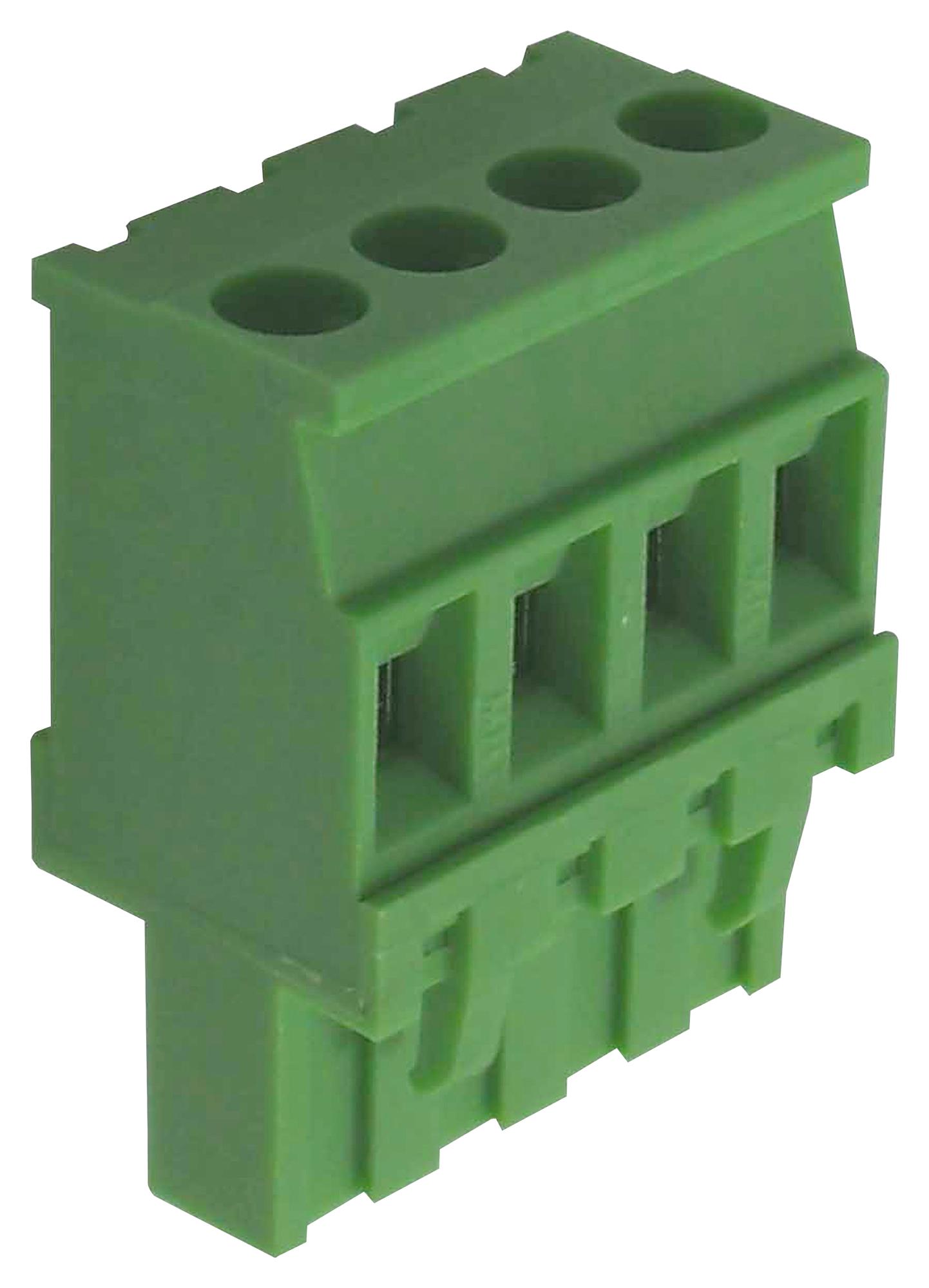 CTB922VE/4R TERMINAL BLOCK, PLUGGABLE, 4POS, 16AWG CAMDENBOSS