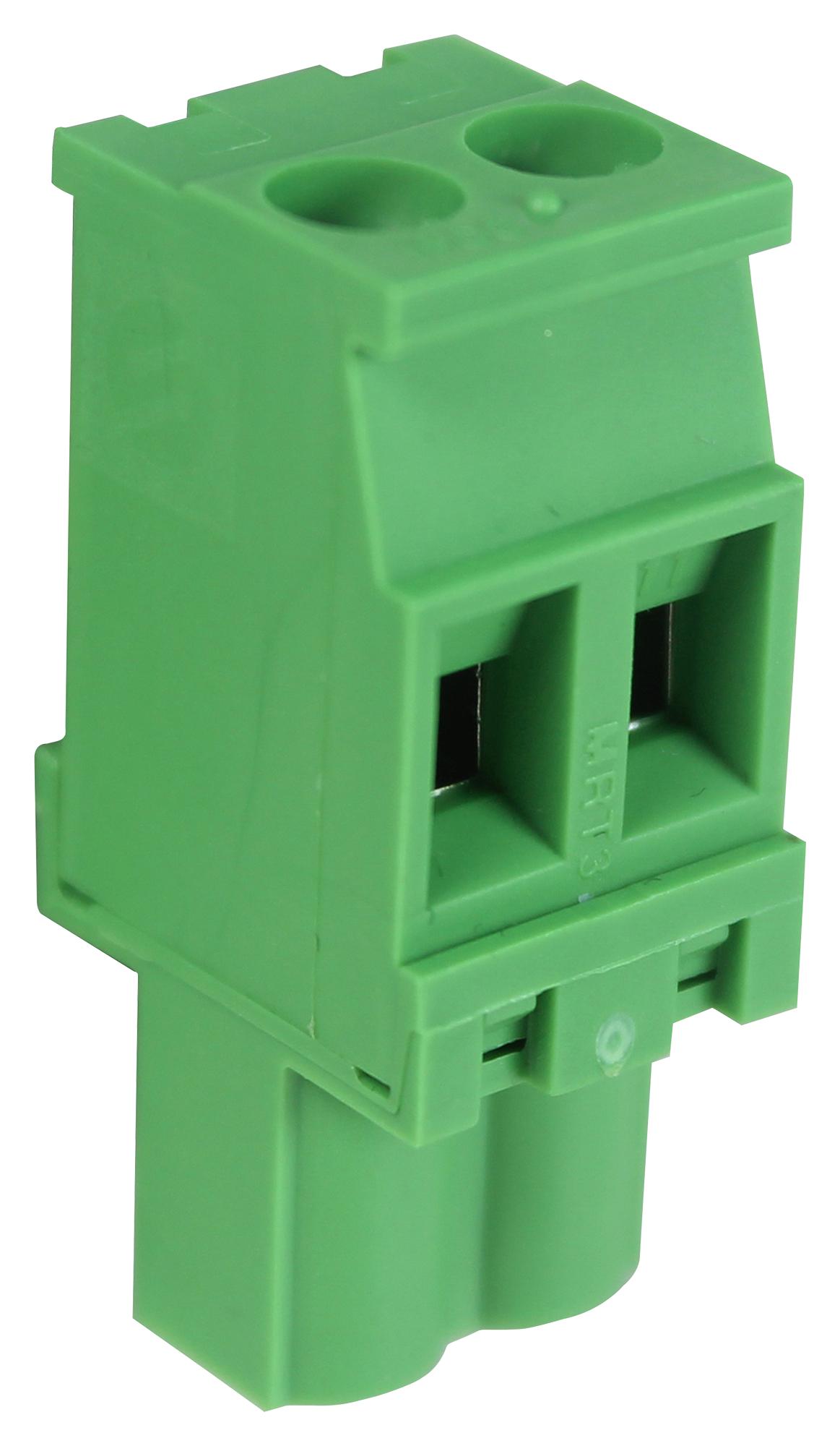 CTB922VG/2S TERMINAL BLOCK, PLUGGABLE, 2POS, 12AWG CAMDENBOSS