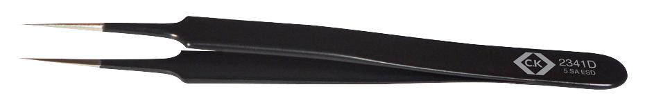 T2341D ESD TWEEZER, SUPER FINE TIP, 110MM CK TOOLS