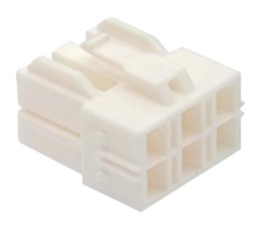 151049-2611 CONNECTOR, RCPT, 6POS, 2ROW, 6.5MM MOLEX