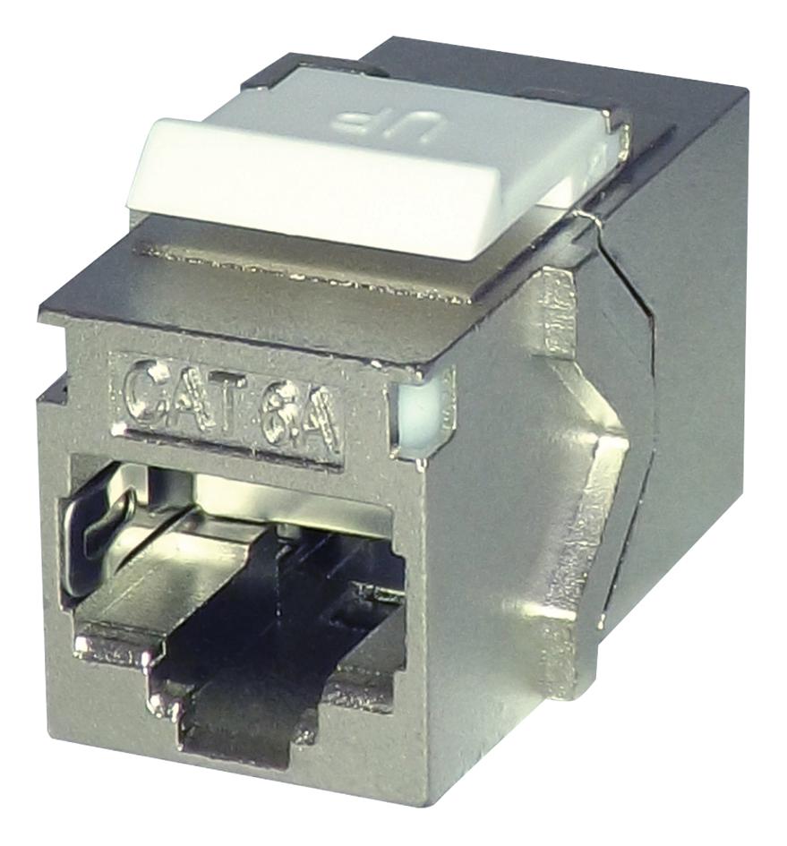 SGACK2S COUPLER, RJ45 JACK, 8P8C, CAT6A SHIELDED TUK