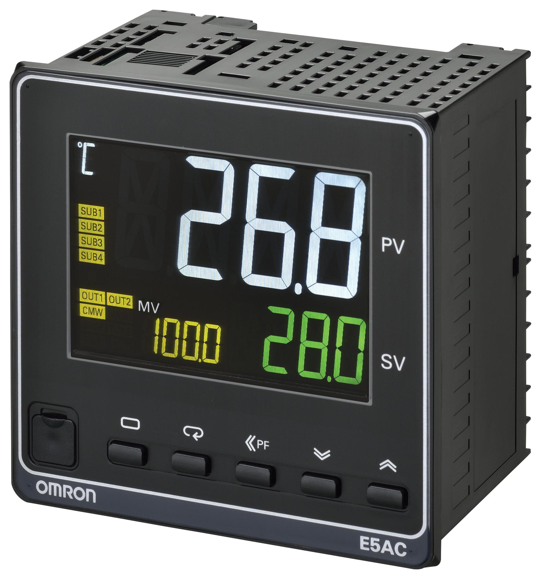 E5AC-CX4A5M-000 TEMP CONTROLLER, DIGITAL, CURRENT O/P OMRON