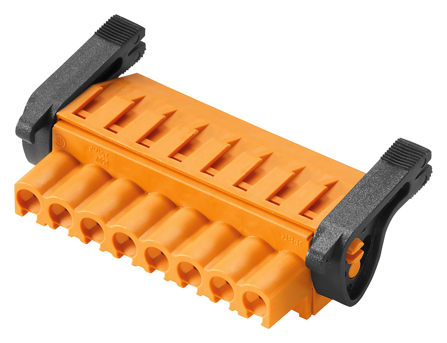 1087250000 TERMINAL BLOCK, PLUGGABLE, 2POS, 12AWG WEIDMULLER