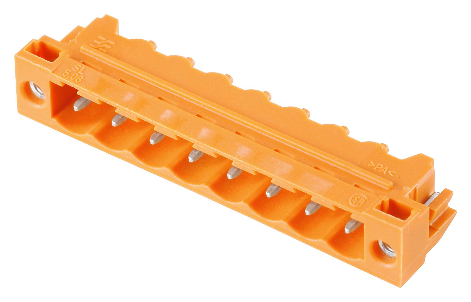 1149580000 TERMINAL BLOCK, HEADER, 8POS, TH WEIDMULLER