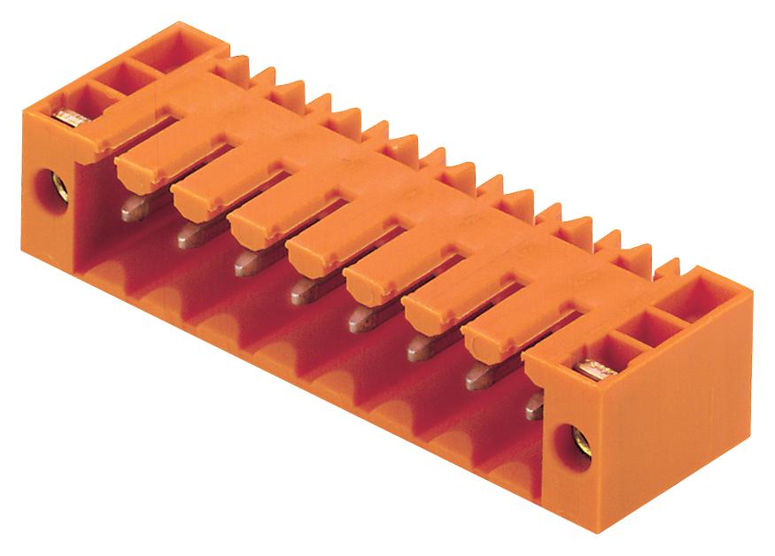 1607110000 TERMINAL BLOCK, HEADER, 10POS, TH WEIDMULLER