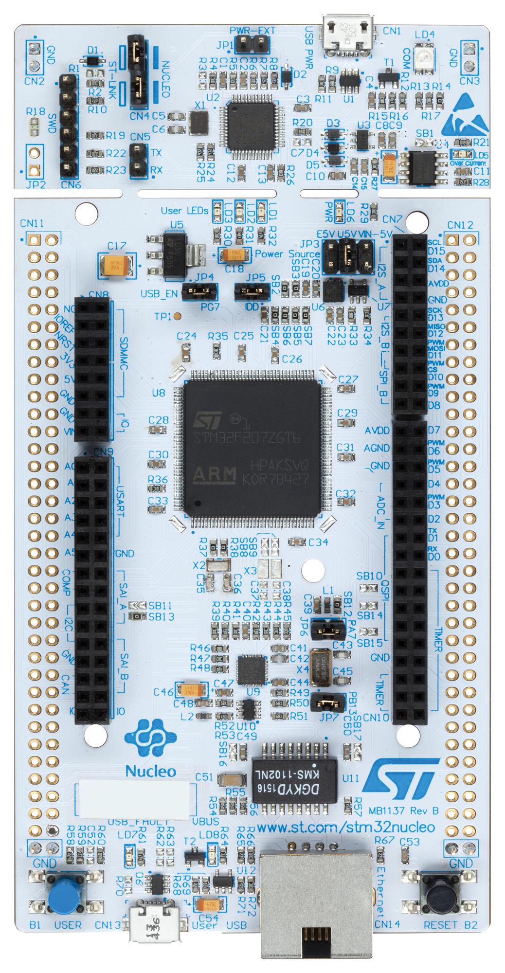NUCLEO-F303ZE DEV BOARD, ARDUINO/MBED NUCLEO STMICROELECTRONICS