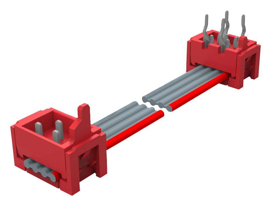 2205069-2 RIBBON CABLE, MOW PLUG-PB, 6POS, 130MM TE CONNECTIVITY