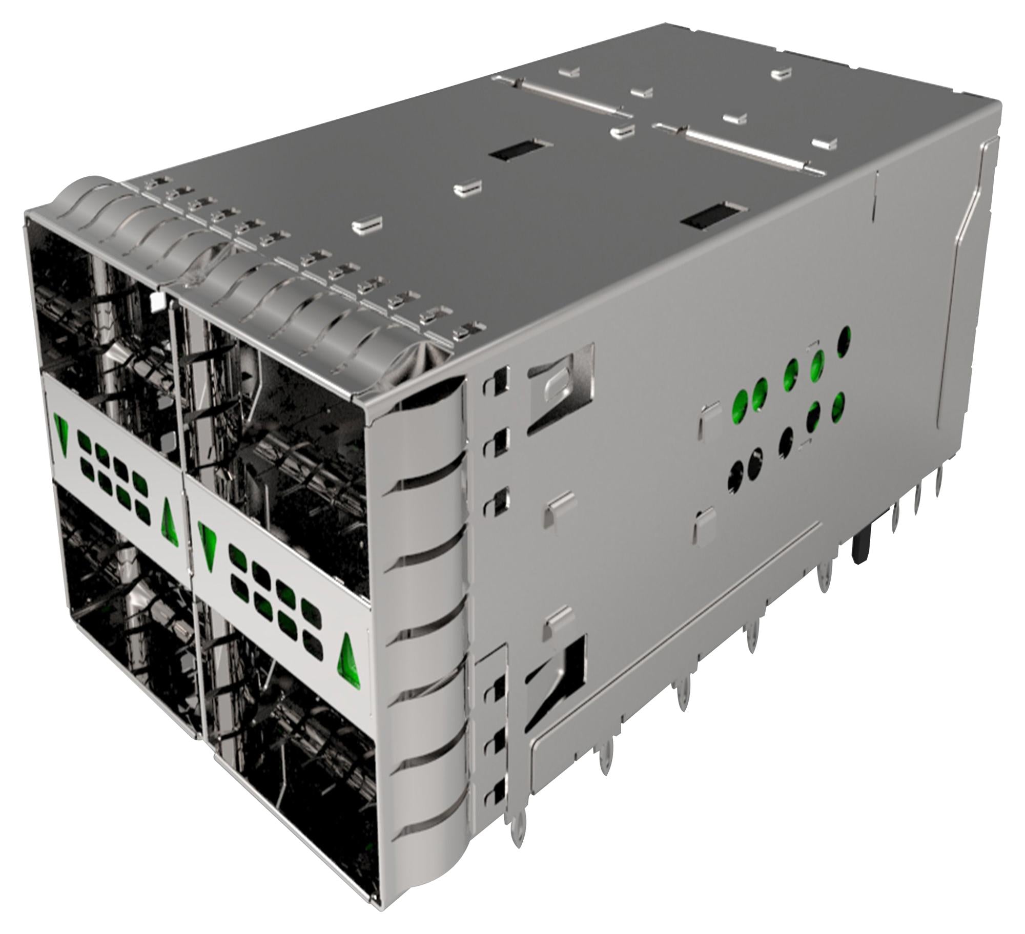 2227670-2 CONNECTOR, ZQSFP+, RCPT, 2X2PORT, 152POS TE CONNECTIVITY