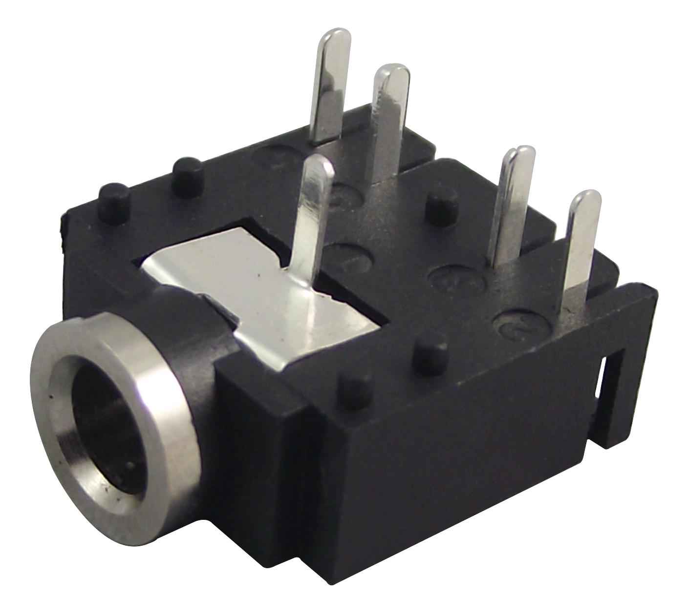 FC68133 STEREO JACK, 3.5MM, 5POS, PCB CLIFF ELECTRONIC COMPONENTS