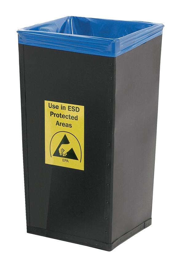 239205 BIN, WASTE, CONDUCTIVE DESCO EUROPE (FORMERLY VERMASON)