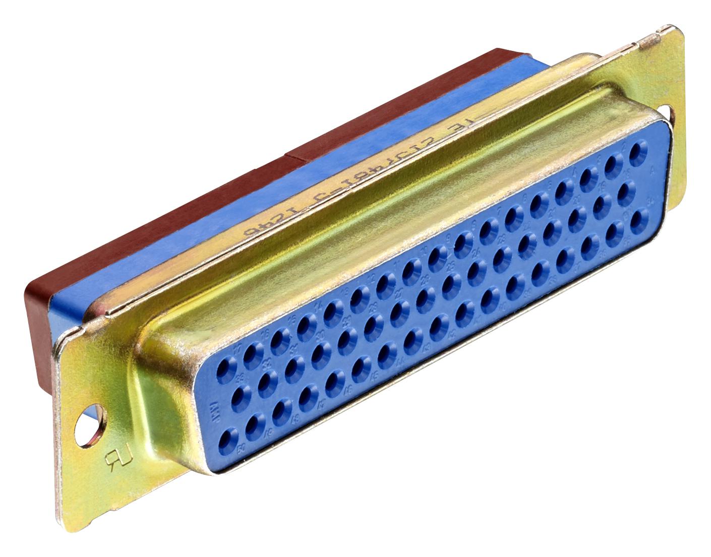 2157481-5 D-SUB CONNECTOR, RCPT, 50POS TE CONNECTIVITY