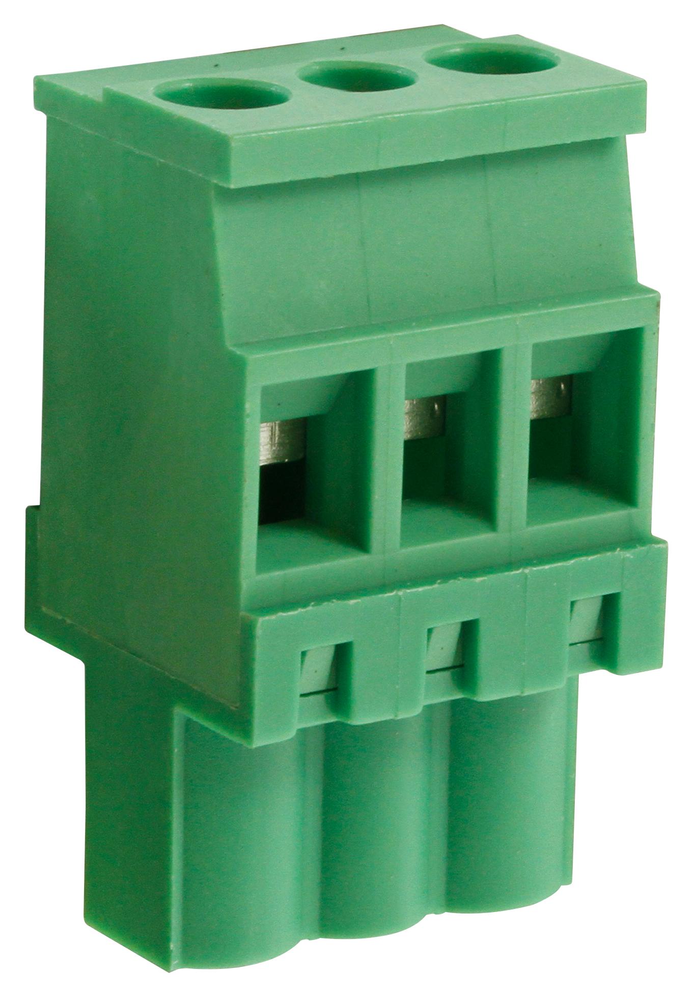 CTBP92VG/3S TB, PLUGGABLE, 3POS, 28-14AWG CAMDENBOSS