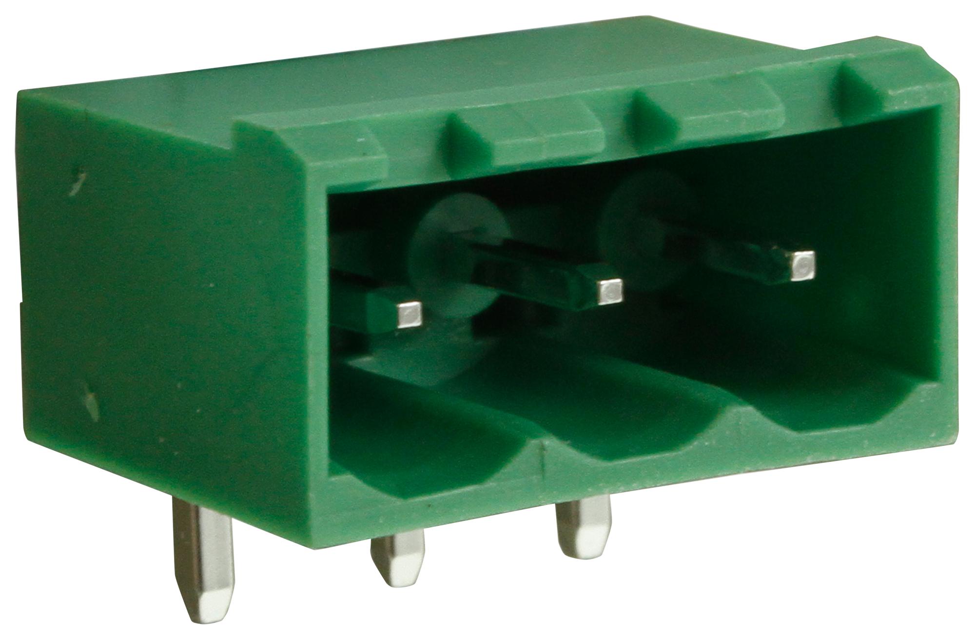 CTBP9350/3 TERMINAL BLOCK, HEADER, 3POS, R/A, TH CAMDENBOSS