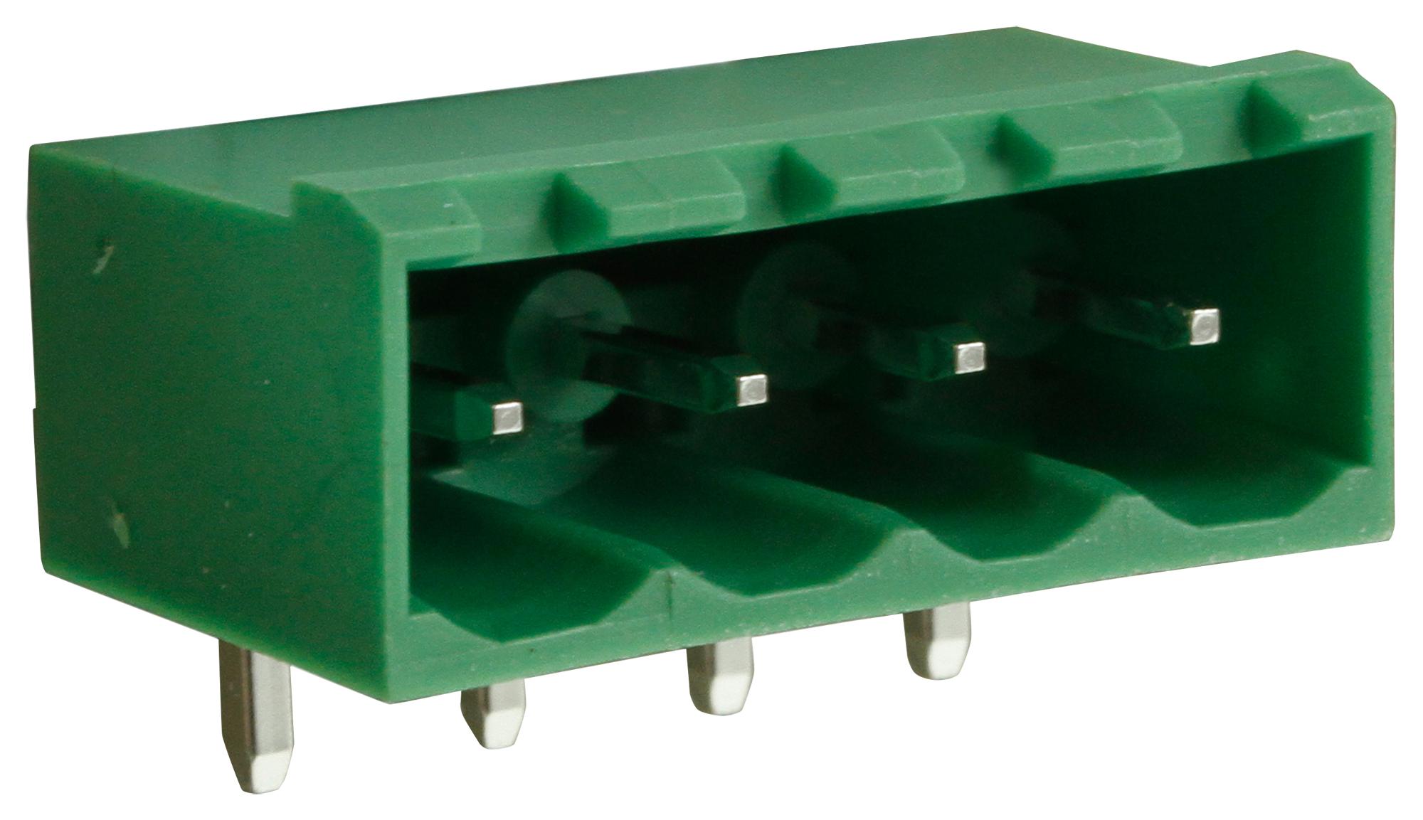 CTBP9350/4 TERMINAL BLOCK, HEADER, 4POS, R/A, TH CAMDENBOSS