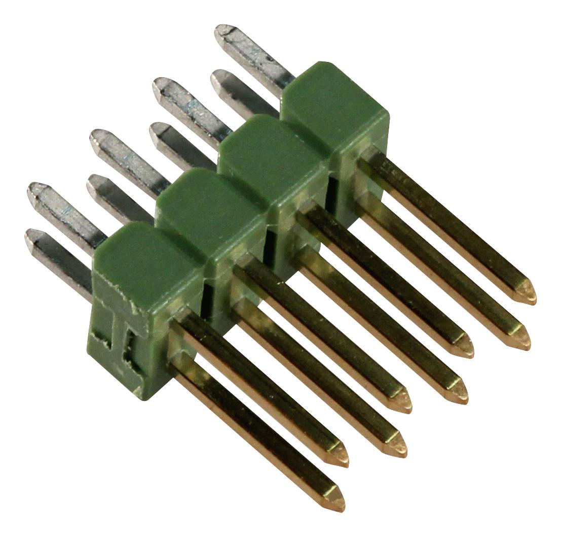 826632-4 CONNECTOR, HEADER, 8POS, 2ROW, 2.54MM AMP - TE CONNECTIVITY