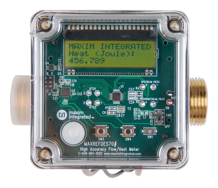 MAXREFDES70# REF DESIGN BOARD, HEAT/FLOW METER MAXIM INTEGRATED / ANALOG DEVICES