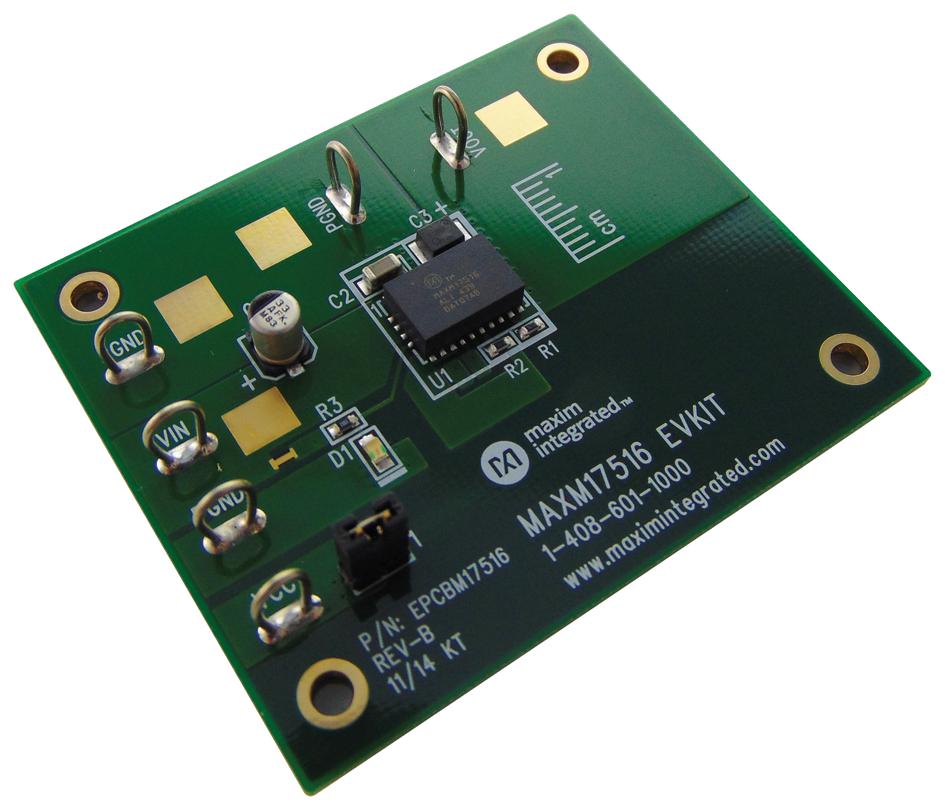 MAXM17516EVKIT# EVALUATION BOARD, SYNC BUCK CONVERTER MAXIM INTEGRATED / ANALOG DEVICES