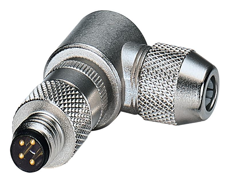 1436466 SENSOR CONNECTOR, M8, PLUG, 4POS PHOENIX CONTACT