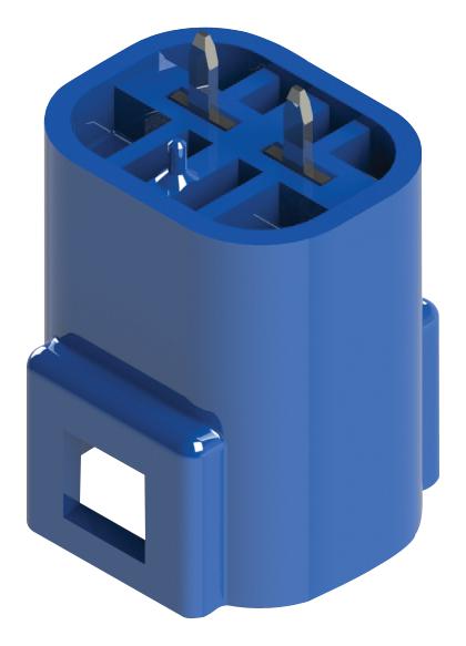 572-002-420-301 CONNECTOR, PLUG, 2POS, 5.8MM EDAC