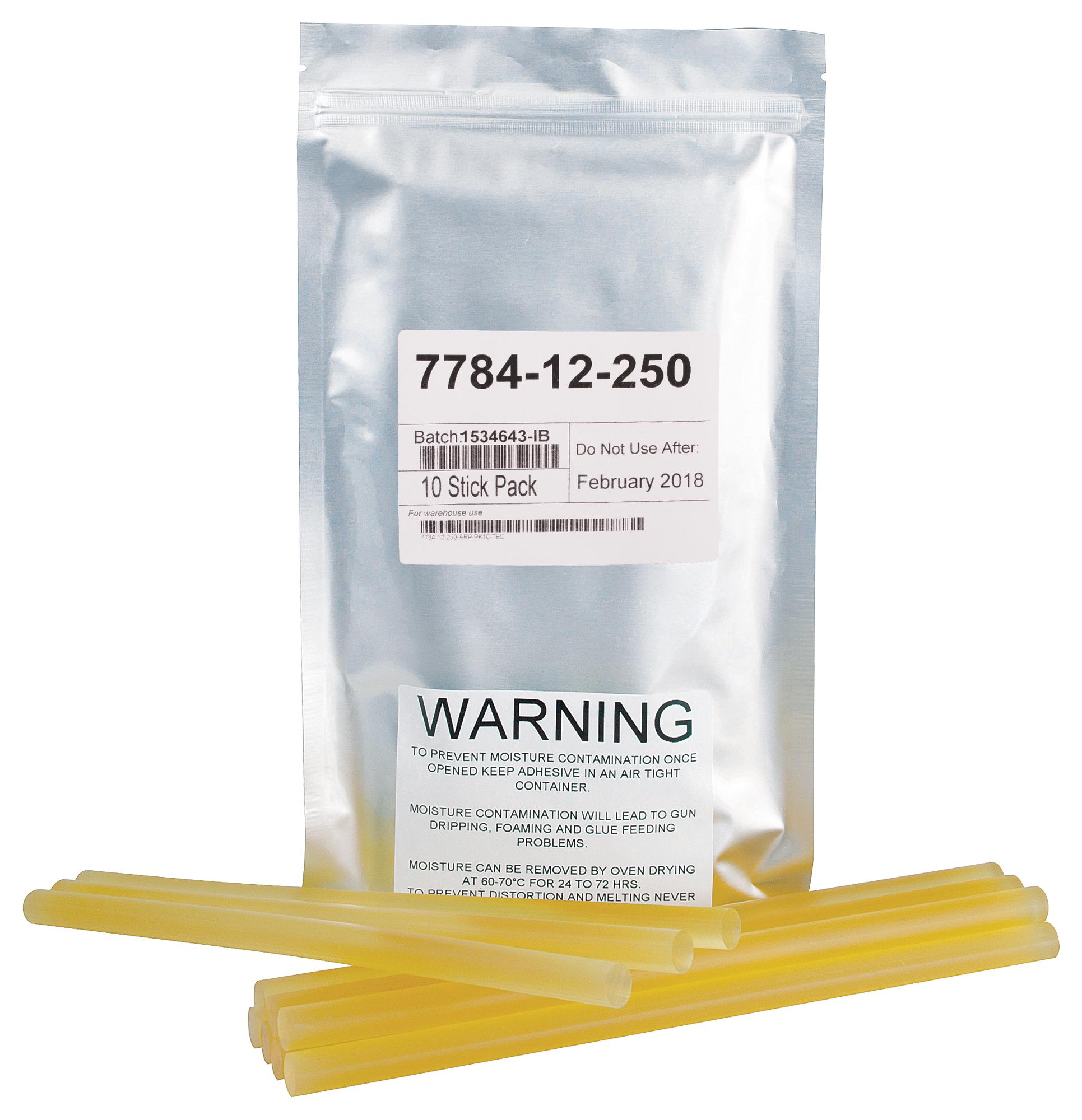 7784 GLUE STICK, BAG, PACK 10 POWER ADHESIVES