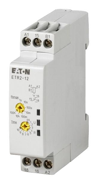 ETR2-12 TIME DELAY RELAY, SPDT, 100H, 240VAC EATON MOELLER