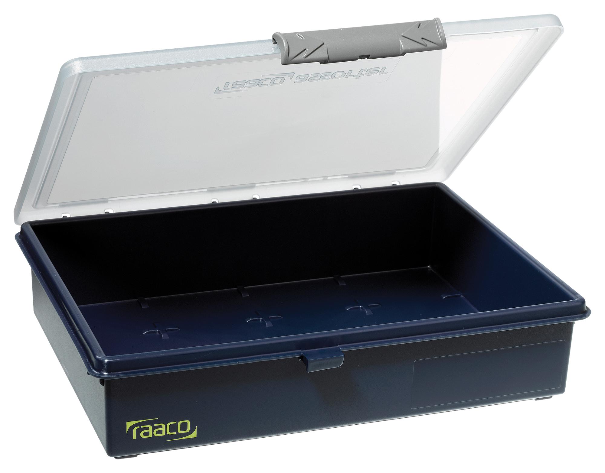 136198 ASSORTER, 241 X 195 X 56MM, PP, BLUE RAACO