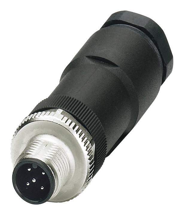 1404417 SENSOR CONNECTOR, M12, PLUG, 5POS PHOENIX CONTACT