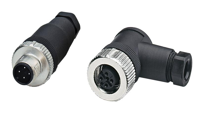 1543058 SENSOR CONNECTOR, M12, RCPT, 4POS PHOENIX CONTACT