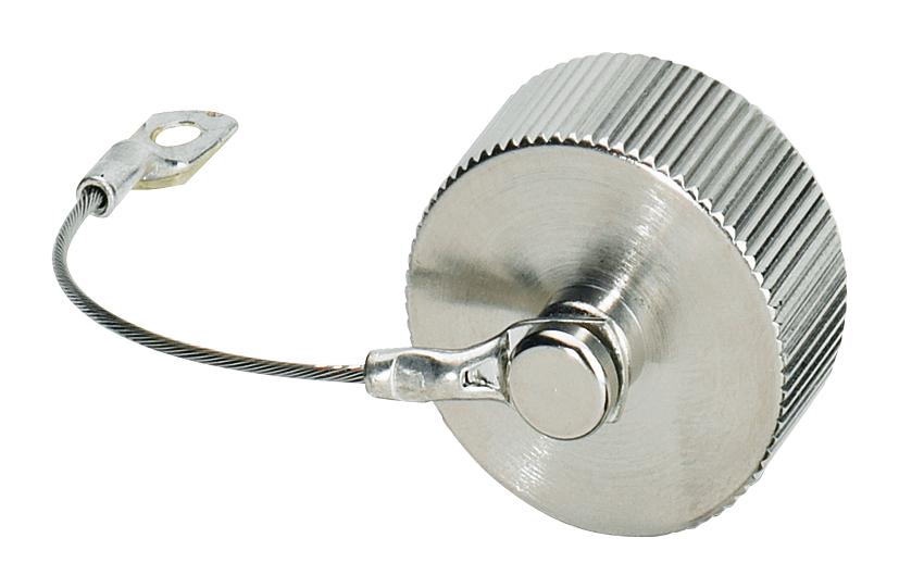 1665907 PROTECTIVE CAP W/ WIRE, M23 CONN PHOENIX CONTACT