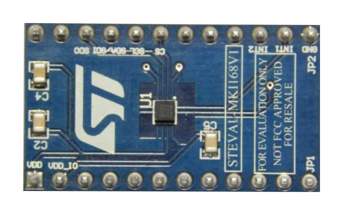 STEVAL-MKI168V1 ADAPTER BOARD, IIS2DH ACCELEROMETER STMICROELECTRONICS