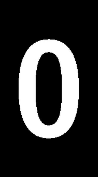 561-03600 SNAP-ON MARKER, 5.3MM, BLK/WHT 0, PK100 HELLERMANNTYTON