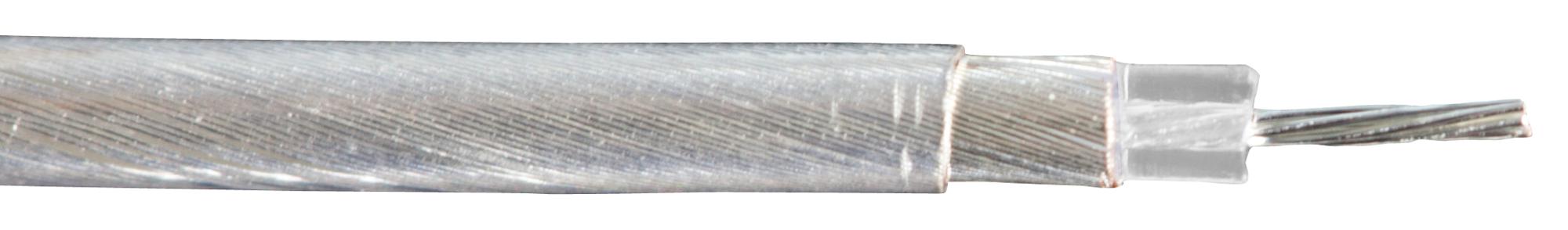 9436 WH033 MICRO COAX CABLE, 0.014MM², WHITE, 100M ALPHA WIRE