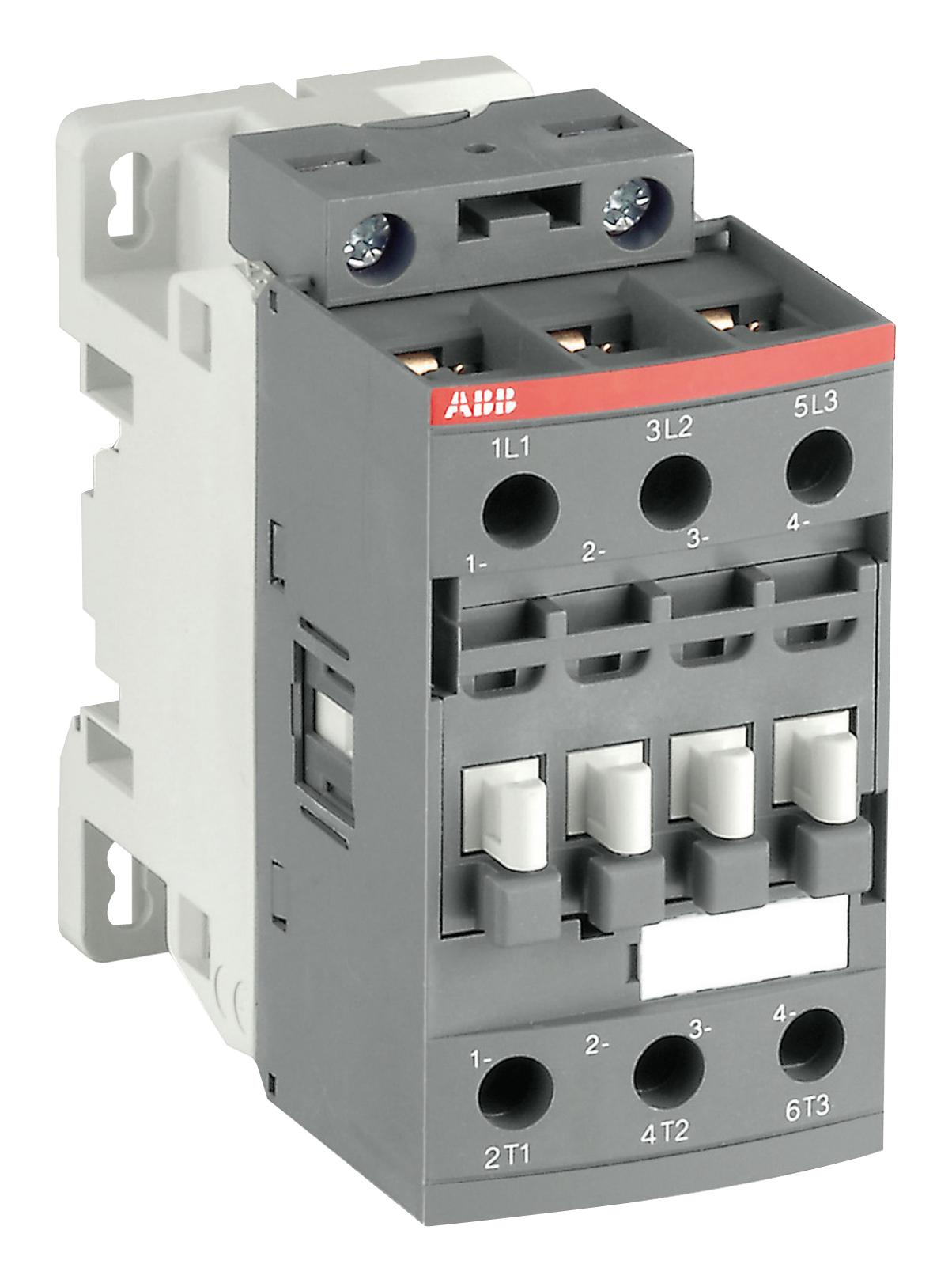 AF38Z-40-00-20 CONTACTOR, 4PST-NO, 690V, DINRAIL ABB